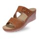 thumbnail image 3 of MKLEKYY Sandalias para Mujer, de Verano, Lisas, Informales, Con Punta Abierta, Cuñas, Cómodas, para Playa, Sandalias, Zapatillas 709, 3 of 5