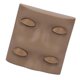 thumbnail image 3 of Eyelash Extension Practice Mannequin Head Novice Makeup Doll Head with 2 Pairs Replacement Eyelids Brown, 3 of 5