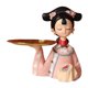 thumbnail image 3 of 2 figuras creativas de niña para guardar galletas, decoración del hogar, frutas Rosa L, 3 of 9