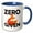Blue/White, variant on 3drose, Zero Fox Given, 11oz Mug