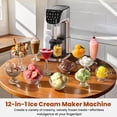 thumbnail image 4 of Máquina para hacer helados IcyTreat 12 en 1 completamente automática de acero inoxidable, 4 of 9