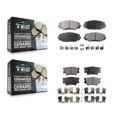 thumbnail image 1 of TEC Front Rear Ceramic Brake Pads Kit for Car Toyota RAV4 Lexus HS250h KTC-100105, 1 of 10