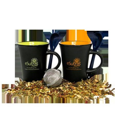 

Mug Set - Blue And Orange