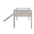 thumbnail image 6 of Tcbosik Twin Size Loft Bed with Slide and Ladder, Wood Bed Frame for Bedroom, Easy Assembly, Gray, 6 of 10