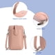 thumbnail image 4 of Bolso para teléfono móvil con hebilla de cinturón de PU para mujer, monedero multifuncional con capacidad para monedas, bolso para teléfono móvil, 4 of 6