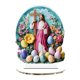 thumbnail image 2 of Xihbxyly Adorno de Huevo de Pascua, Acrílico Pintado a Mano, Diseño Único con Huecos, Decoración para El Hogar y La Oficina, Centro de Mesa Festivo, Artesanía Artesanal, Juego de 1 Pieza, 2 of 5