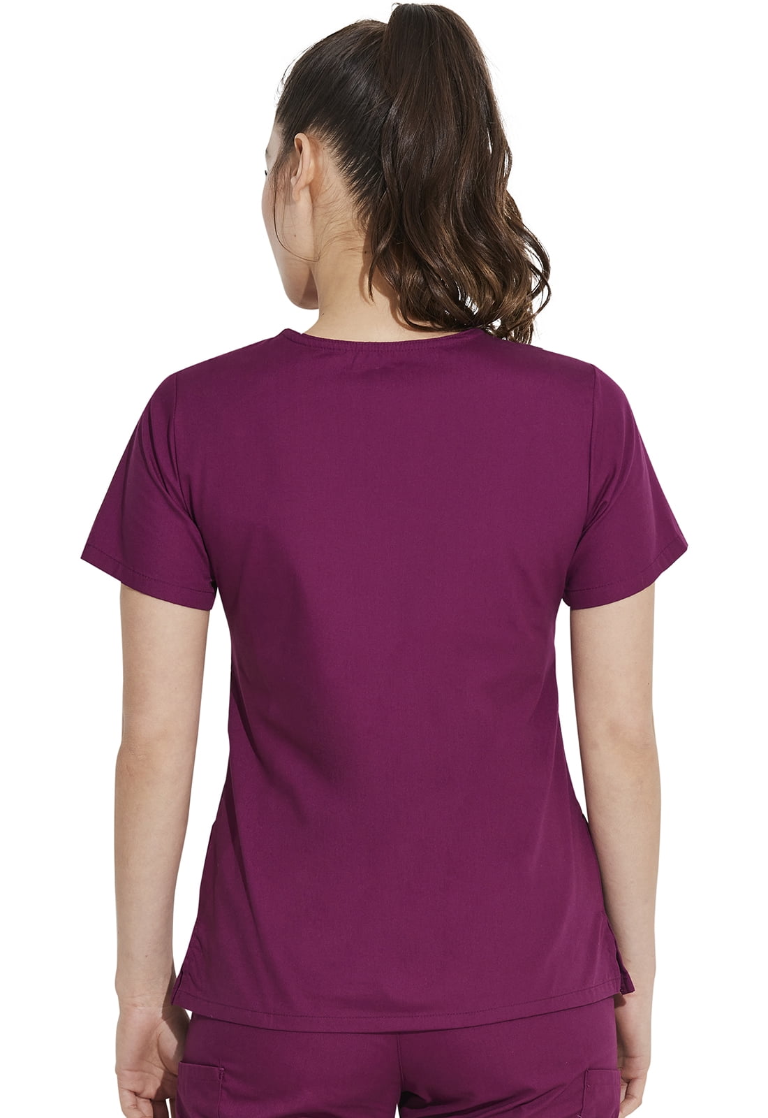 Dickies EDS Signature Scrubs Top for Women Mock Wrap 86806