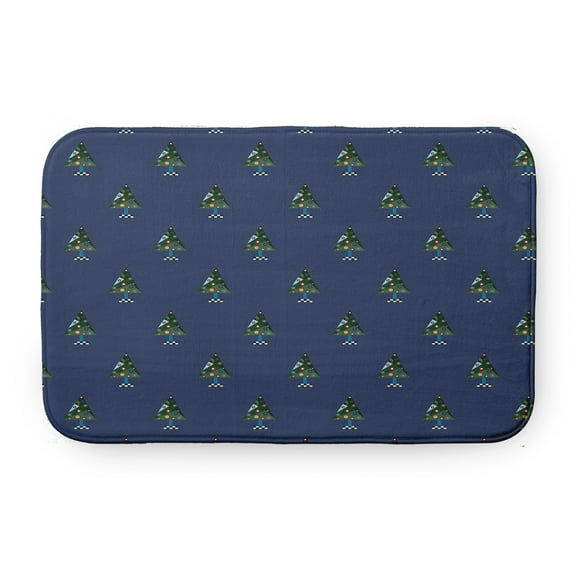 Simply Daisy Crazy Christmas Pet Feeding Mat for Dogs and Cats