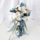 thumbnail image 5 of nupciales Arreglos florales de rosas Flores artificiales florales románticas para celebraciones de baile Decoración de actividades de perfecl Ramos de boda, 5 of 7