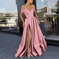 thumbnail image 2 of IROINNID Wedding Guest Dresses for Women Evening Night Party Dress Sleeveless Strapless Backless Elegant Formal Dress,Pink, 2 of 6