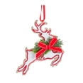 thumbnail image 3 of Melrose International LLC Snowman/Tree/Deer Ornament (Set of 6) 4.25"H, 4.25"H 5.25"H Resin, 3 of 4