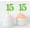 Light Green, variant on Darling Souvenir, Quinceanera 15th Birthday Cupcake Toppers, Dessert Decorations - Pack Of 20