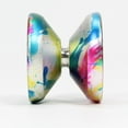 thumbnail image 2 of MAGICYOYO Y01 Node Yo-Yo - High Grade 6061 Aluminum - (Silver Yellow Pink Acid Wash), 2 of 3