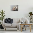 thumbnail image 4 of Stupell Industries Traditional Roses & Peonies on Gray Canvas Art, 20 x 16, by Petals Prints Design, 4 of 8