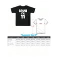 thumbnail image 3 of MAWOTEA Bruh I'm 11 Letter Print Summer Graphic T-shirts for Outdoor Sports and Daily Wearing, Young Girls T-Shirts, Size from 3-13Y, 3 of 5