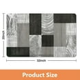 thumbnail image 4 of Upgrade Your Decor with Modern Geometric Patchwork Bathroom Rug, Rockwood Collection. Ideal for Bedroom, Office, Living Room, Entryway, and Hardwood Floors, Size: 20x32 inch., 4 of 5