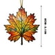 thumbnail image 2 of Acrylic Flat Printing Leaves Christmas Decorations Christmas Tree Decorations Hanging Pendants, 2 of 5