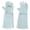 White-45cm, variant on Puncture Proof Leather Gloves for Rose Pruning Gardening Falconry Bites Proof Dog Pet Gloves Handling Gloves