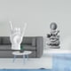 thumbnail image 2 of Estatua del gesto de la roca,Figuras de estatuas de dedos con gestos de música rock,Estatua de Guan Yin,Estatua de Guan Yin para decoración del hogar,obra de arte artesanal,Figura de, 2 of 8