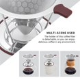 thumbnail image 4 of Goteador de café HAPYHOOM de acero inoxidable, reutilizable para 1-2 tazas, 4 of 6