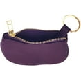 thumbnail image 4 of Cowhide Leather Coin Purse Pouch w Zipper and Key Fob, 4 of 6