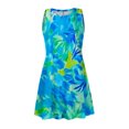 thumbnail image 5 of SMihono Robe d'Été pour Femmes Grande Taille Mode d'Été Sans Manches Imprimée Camisole Bretelles Col Rond Robe Pull, 5 of 5