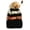 Black, variant on Newbee Fashion - Women Winter soft Knitted Beanie Hat Faux Fur Pom Pom Beanie Hat with Warm Fleece Lined Extra Thick Skull Slouchy Cable Knit Hat Ski Cap Multi-Color Bohemian Stripe Stylish & Warm