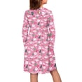thumbnail image 3 of DISNIMO Kids Christmas Dresses for Girls 5-6 Dresses for Kids Collar Dress Girls Long Sleeve Collared Dress for Kids Swing Casual Dress for Childrens Twirl Dress Girl Fall Dresses Dress, 3 of 7