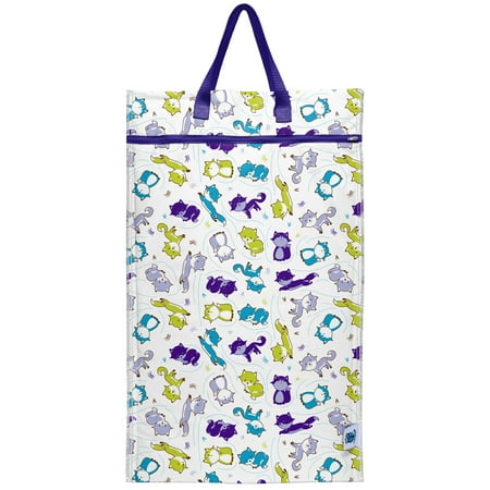 Planet Wise Hanging Lite Wet Bag, Foxy Frolic