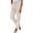Beige, variant on Women's Pants Effortless Everyday Wide Leg Casual Elastic Waist Solid Color Comfort Fit Long Trousers Fashion Summer Pants for Women Black XXL