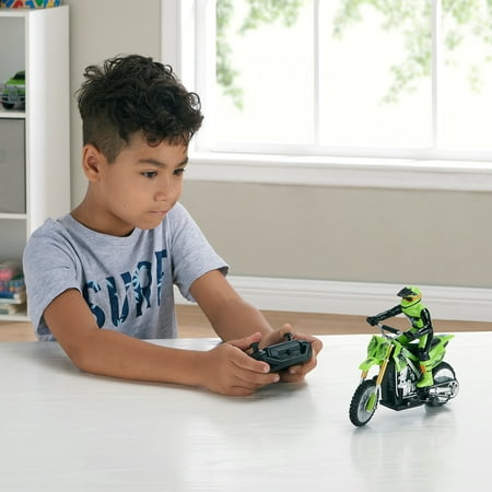 Adventure Force Motocross Bike Radio Controlled Vehicle, Green