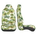 thumbnail image 4 of Fotbe Green Hawaii Palms Pattern Automotive Seat Covers for Cars Trucks and SUVs – Car Seat Covers for Front Seats,Protective Seat Covers,Vehicle Seat Covers, Set of 2, 4 of 9