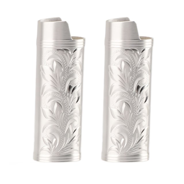 Vintage Zinc Alloy Eye Catching Torch Lighter Case Holder For Portability