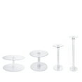 thumbnail image 6 of BalsaCircle Clear 4 Tiers 16" Cupcake Cake Stand Wedding Party Decorations Dessert Display Pedestal Riser, 6 of 6