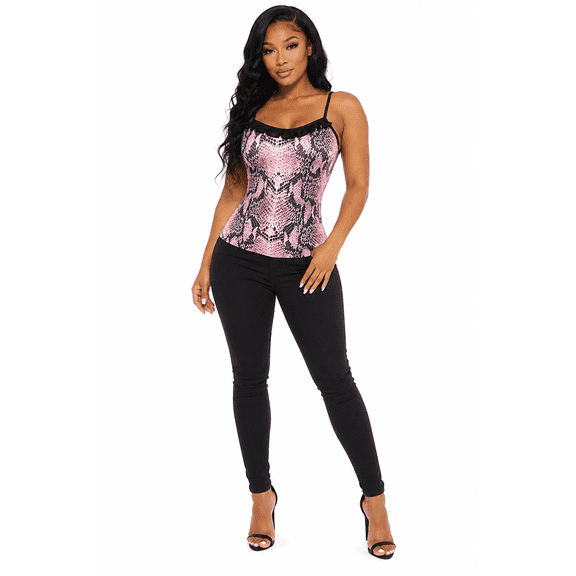 UB Pink Temptation Snake Camisole