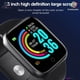 thumbnail image 4 of Y68 Reloj Inteligente Hombres Fitness Smartwatch con Monitor de Ritmo Cardíaco Presión Arterial Pulsera Deportiva Para Apple IOS Android, 4 of 4