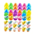 thumbnail image 4 of Huevos de Pascua rellenos de dibujos animados de juguetes de cuerda para niños, regalos para bolsas de regalos 24 Conjunto, 4 of 9