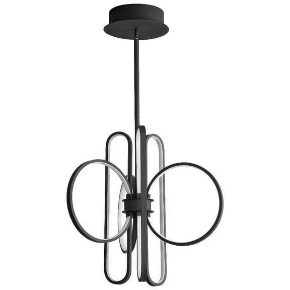Oxygen Lighting - Lupe - 23 Inch 78W 6 LED Pendant