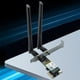 thumbnail image 5 of WiFi6E PCIE Tarjeta WiFi 5374Mbps Tarjeta de red inalámbrica Compatible con Bluetooth 5.3, 5 of 8