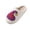 Purple, variant on Spooky Gothic Slippers for Women and Men, Cute Halloween Themed Comfy House Shoes for Indoor Outdoor Wear, Cozy Slip On Warm Closed Toe Slides