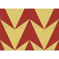 thumbnail image 1 of Ahgly Company Indoor Rectangle Patterned Bright Gold Yellow Area Rugs, 4' x 6', 1 of 6