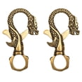 thumbnail image 1 of 2pcs Brass Car Key Chains Creative Retro Key Rings Practical Key Chains, 1 of 8