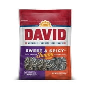 David Jumbo Sweet and Spicy Sunflower Seeds, 5.25 Oz., 12 Count