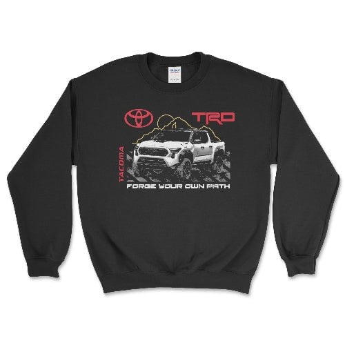 Toyota Tacoma TRD Pick-Up 4 x 4 Crewneck Sweatshirt