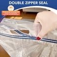 thumbnail image 2 of AGALI Large Resealable Plastic Jumbo Storage Bags, 25-Gallon, Pack of 3, 2 of 7