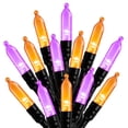 thumbnail image 1 of Cadena de luces Minetom para exteriores, 12 m, 100 LED, impermeables, 110 V, 1 of 7