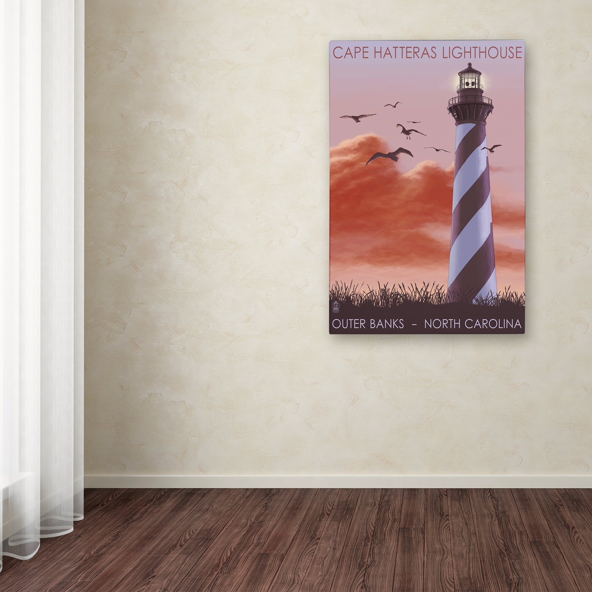 Lantern Press 'Light House 1' Canvas Art