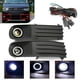 thumbnail image 2 of Transporter T5 T28 T30 2003-2009 Car Fog Light Angel Eye Grille + Wiring Harness, 2 of 5