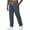 Dark Grey/Green, variant on Men's Dark Grey Sweatpants, Neon Green Contrast Side Stripe, Quick Dry Straight Leg Gym Casual Pants with Zipper Pockets