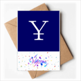 thumbnail image 1 of China Currency Symbol RMB Welcome Back Greeting Cards Envelopes Blank, 1 of 3